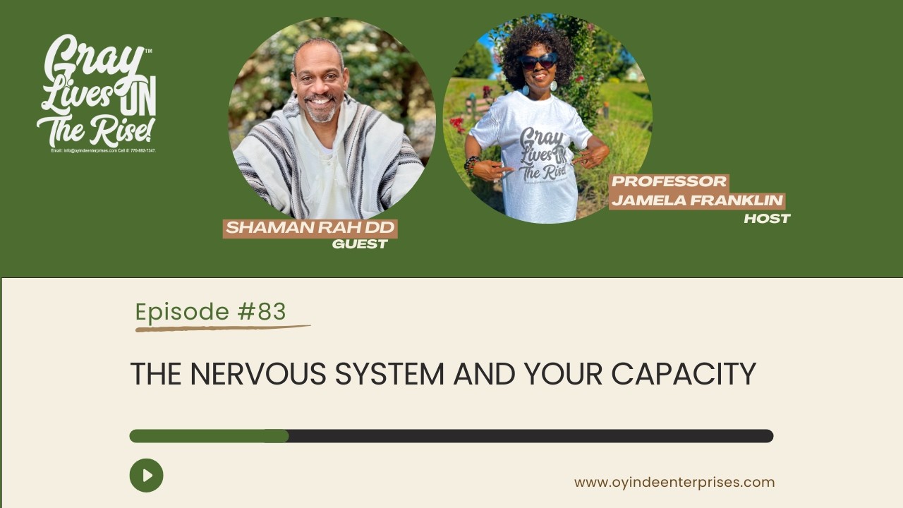 GRAY LIVES ON THE RISE Episode 83 : The Nervous System and Your Capacity
