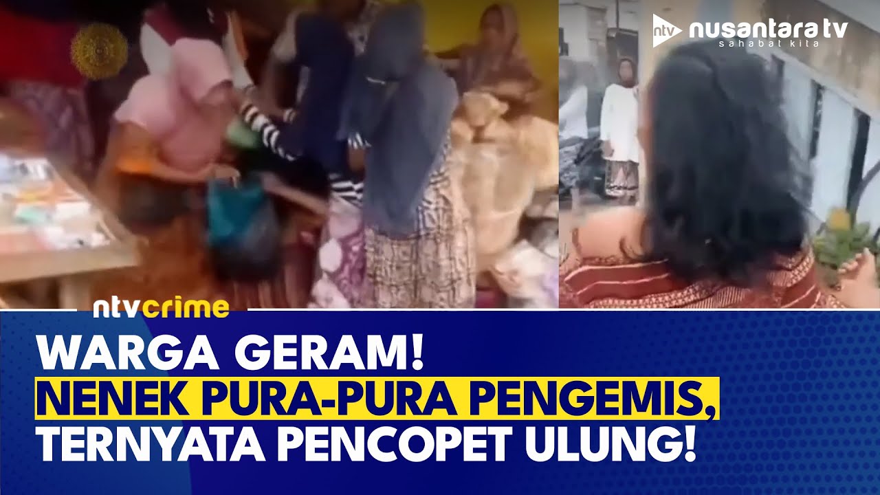 Gagal Mencuri, Nenek Pengemis Babak Belur Usai Curi Kalung Bocah di Bangkalan | NTV CRIME