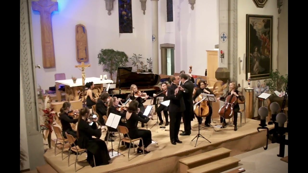 Serge Leontiev - Adagio for flute, piano and strings (Ukrainian String Orchestra, Switzerland)