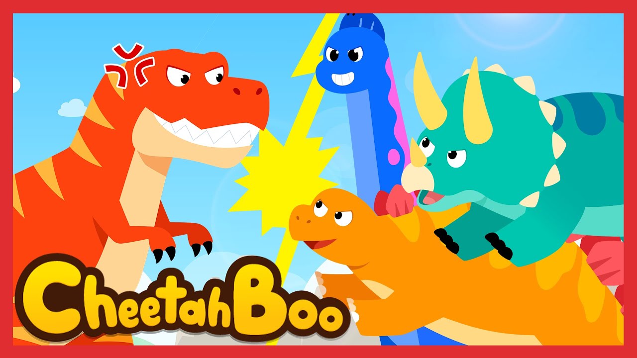 We are! The Plant-Eating Dinosaurs! | stegosaurus | Nursery rhymes & Kids Song | #Cheetahboo