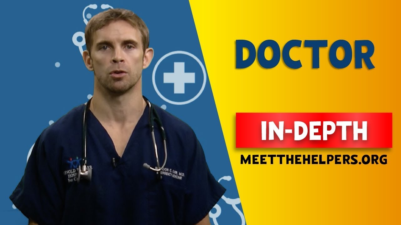 A Doctor's Job is to Keep Us Healthy