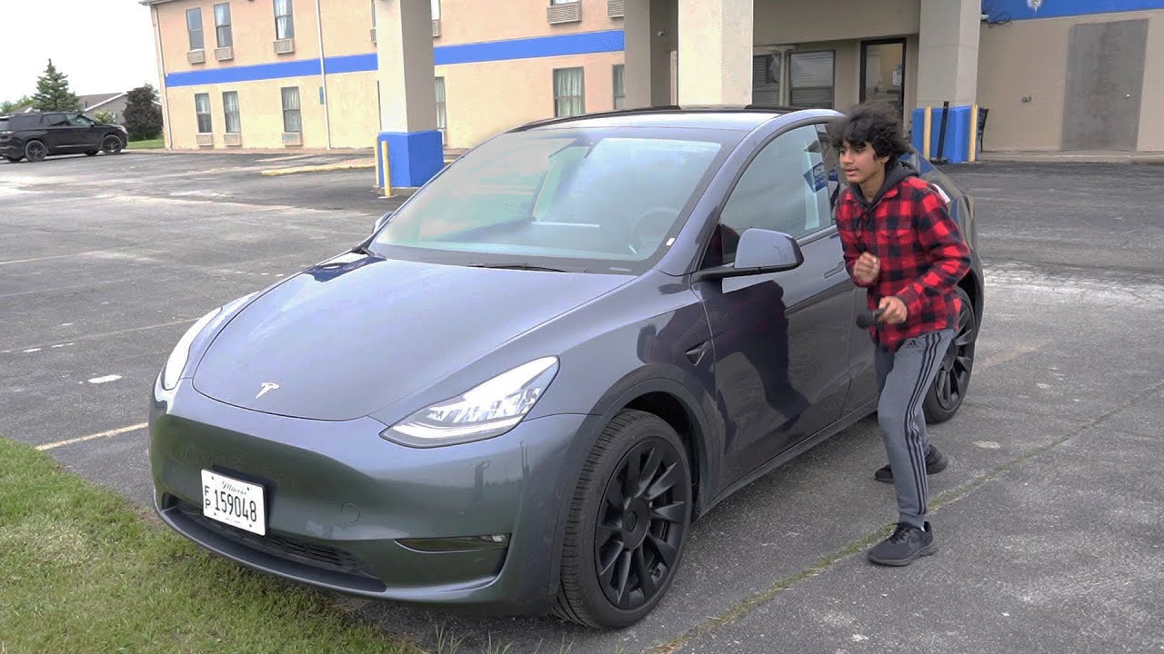 ASMR In a Tesla..