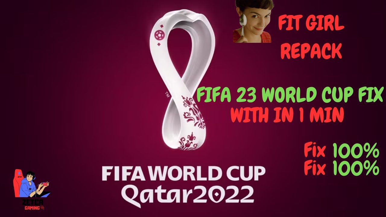 FIFA 23 WORLD CUP FIX - LESS THAN 1 MIN | FITGIRL REPACK | #fifa23 #fifa23worldcupfix
