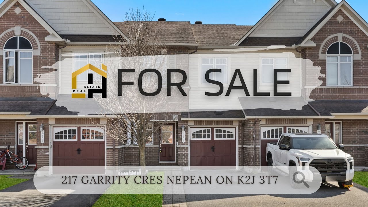 SOLD｜217 GARRITY CRES NEPEAN ON K2J 3T7