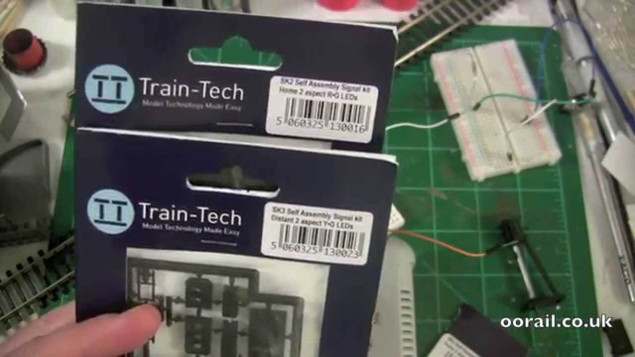 oorail.com | Introduction to Model Railway Signaling with Train-Tech DC Colour Light Signals