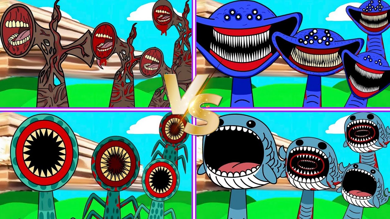 Siren Head Sprunki OC 🆚 El Gran Maja Sprunki OC 🆚 Sea Eater Sprunki OC 🆚 The Bloop 🎶🎵 Who Is Best?