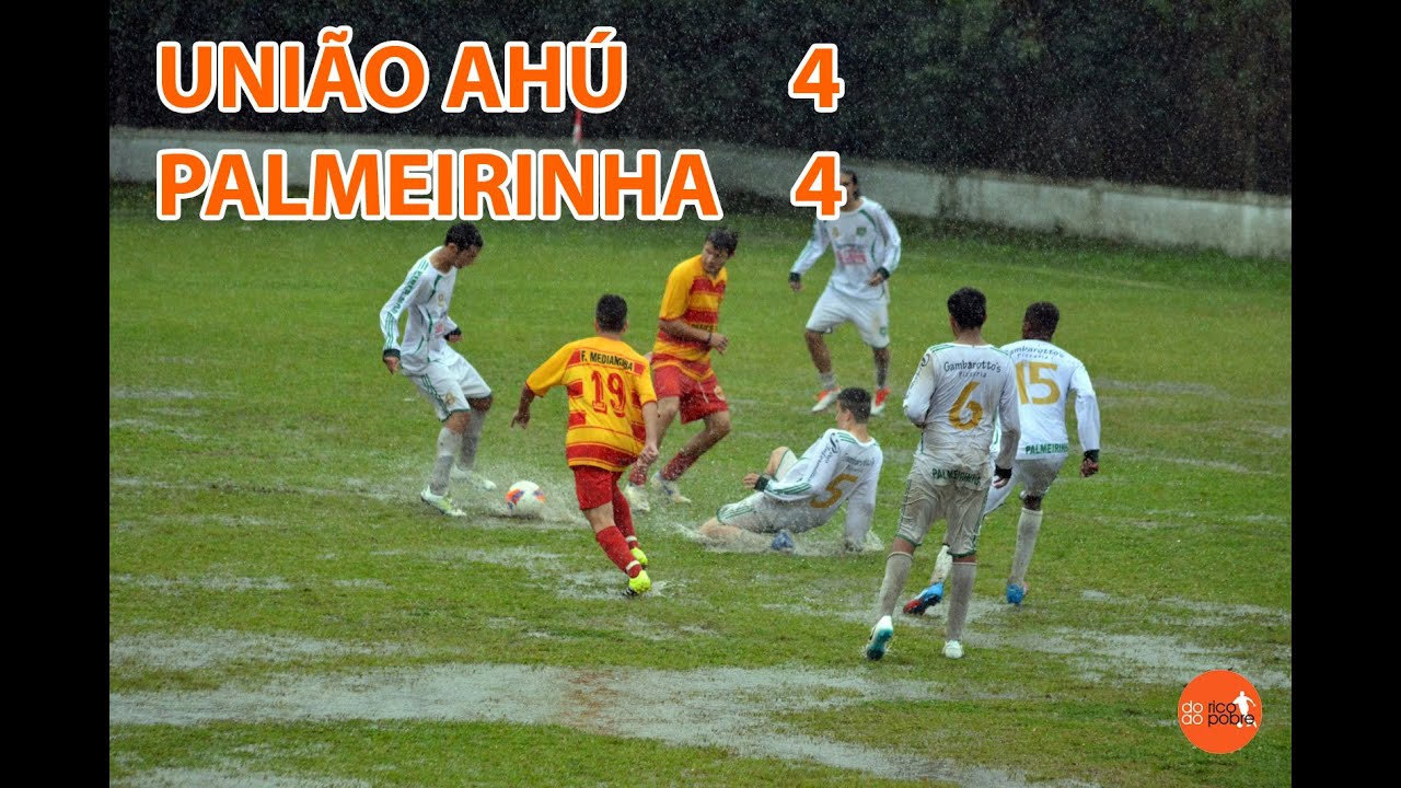 [MM] UNIÃO AHÚ 4 X 4 GRÊMIO PALMEIRINHA [7ª RODADA - SÉRIE B 2016 | JUVENIL]