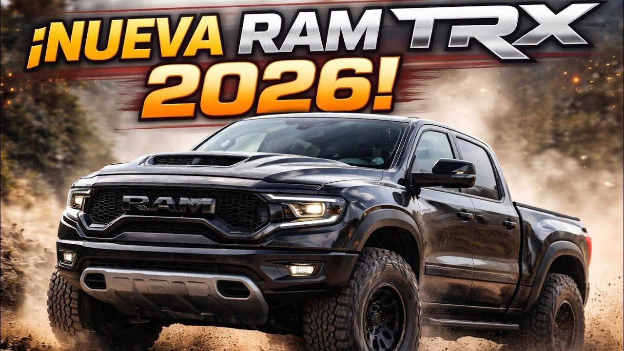 ¡RAM TRX 2026!: La pickup más salvaje, potente y extrema jamás creada