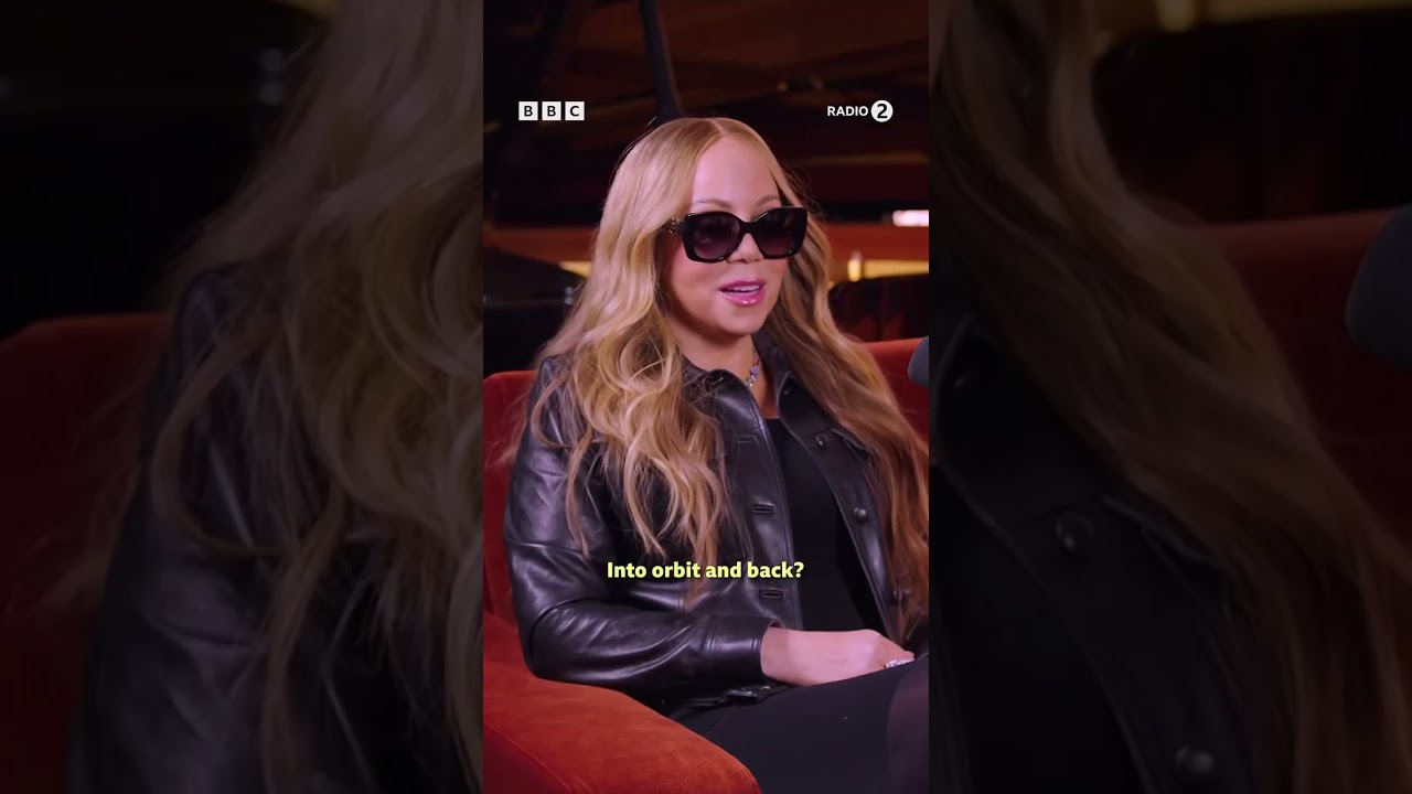 Mariah Carey finds out Katy Perry went to space