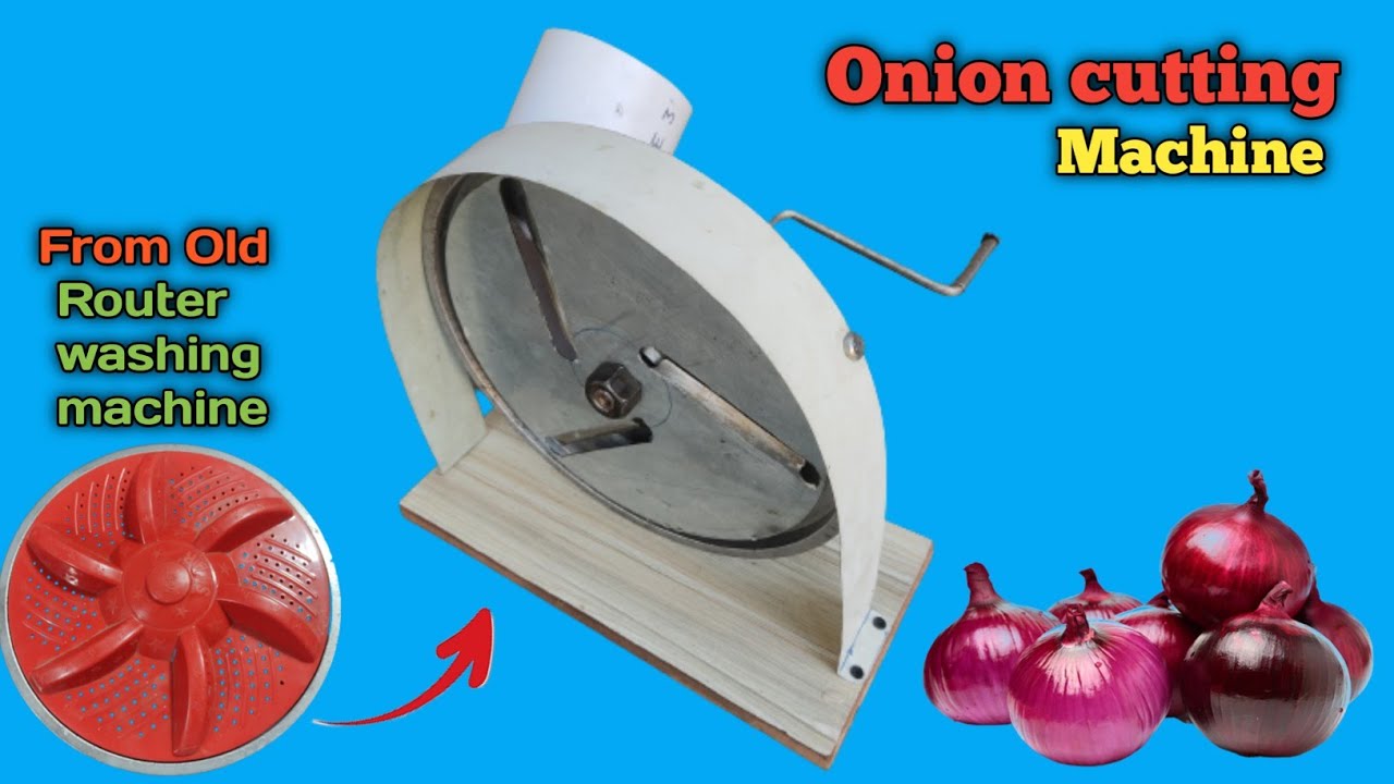 How To Make Onion Chopper cutter🤩|| DIY Onion cutting Machine🧅