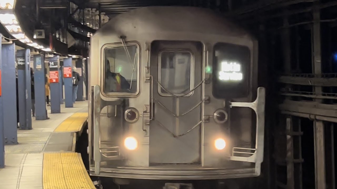 IRT Lexington Avenue: (2) (4) (5) and (6) trains + Lo-V & R62 NIS @ 14th Street - Union Square