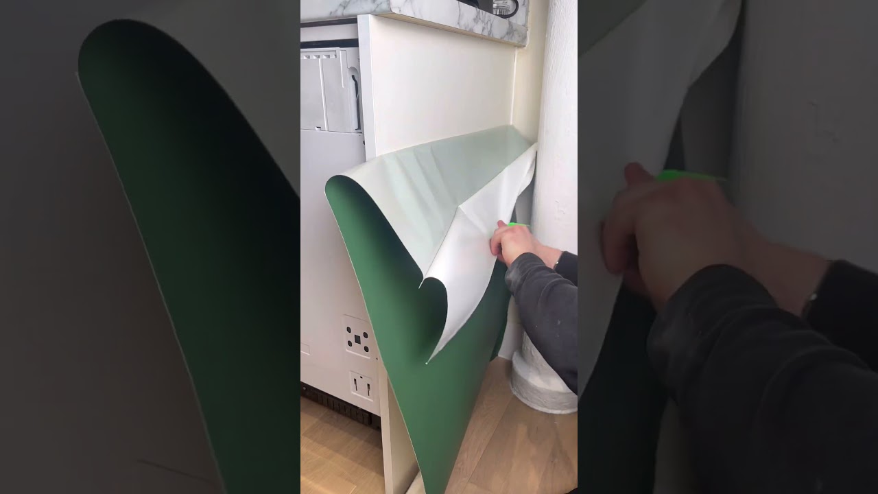 KITCHEN VINYL WRAP 😲
