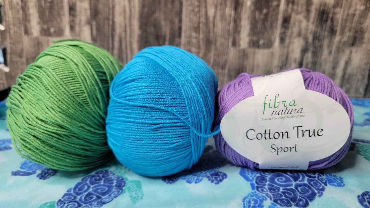 Cotton True Sport yarn Day 3