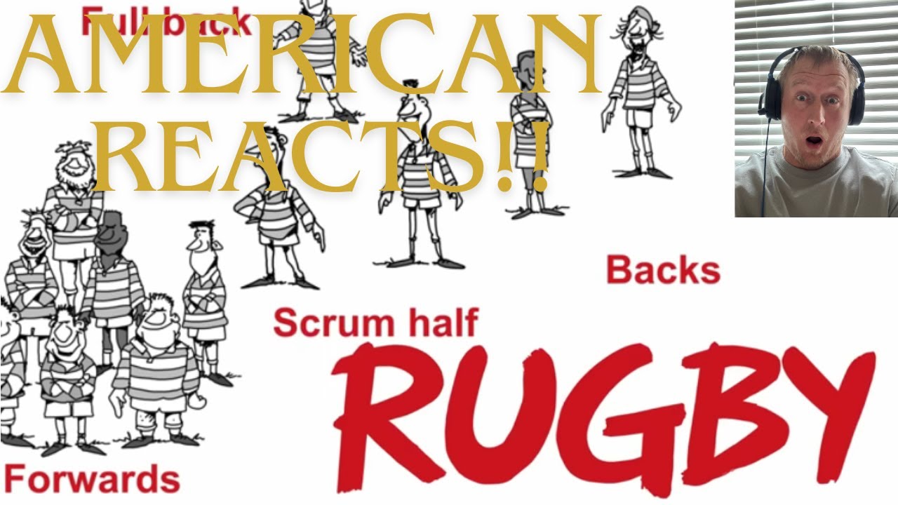 American Reacts Basics Of Rugby!!!!