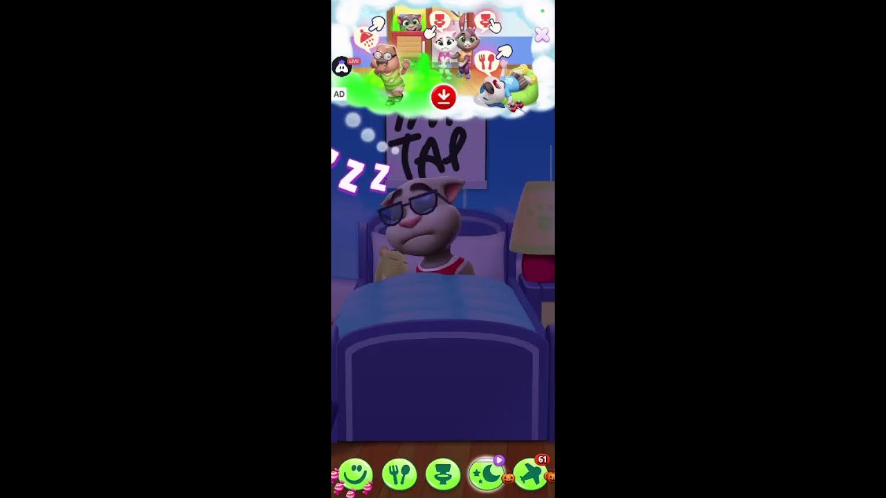 Talking Tom's UK Adventure! 🇬🇧 #shorts #live #london #trending #viraltom #funnycat