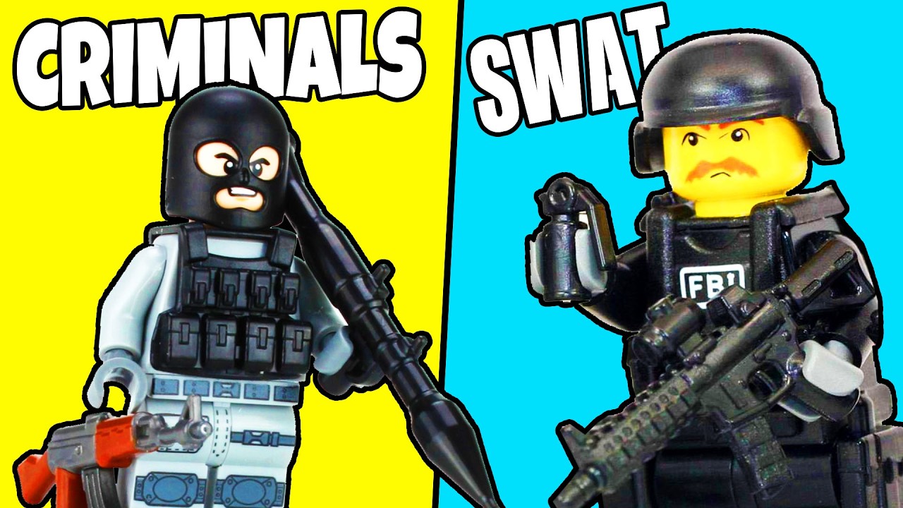 Я построил SWAT BATTLE из LEGO...