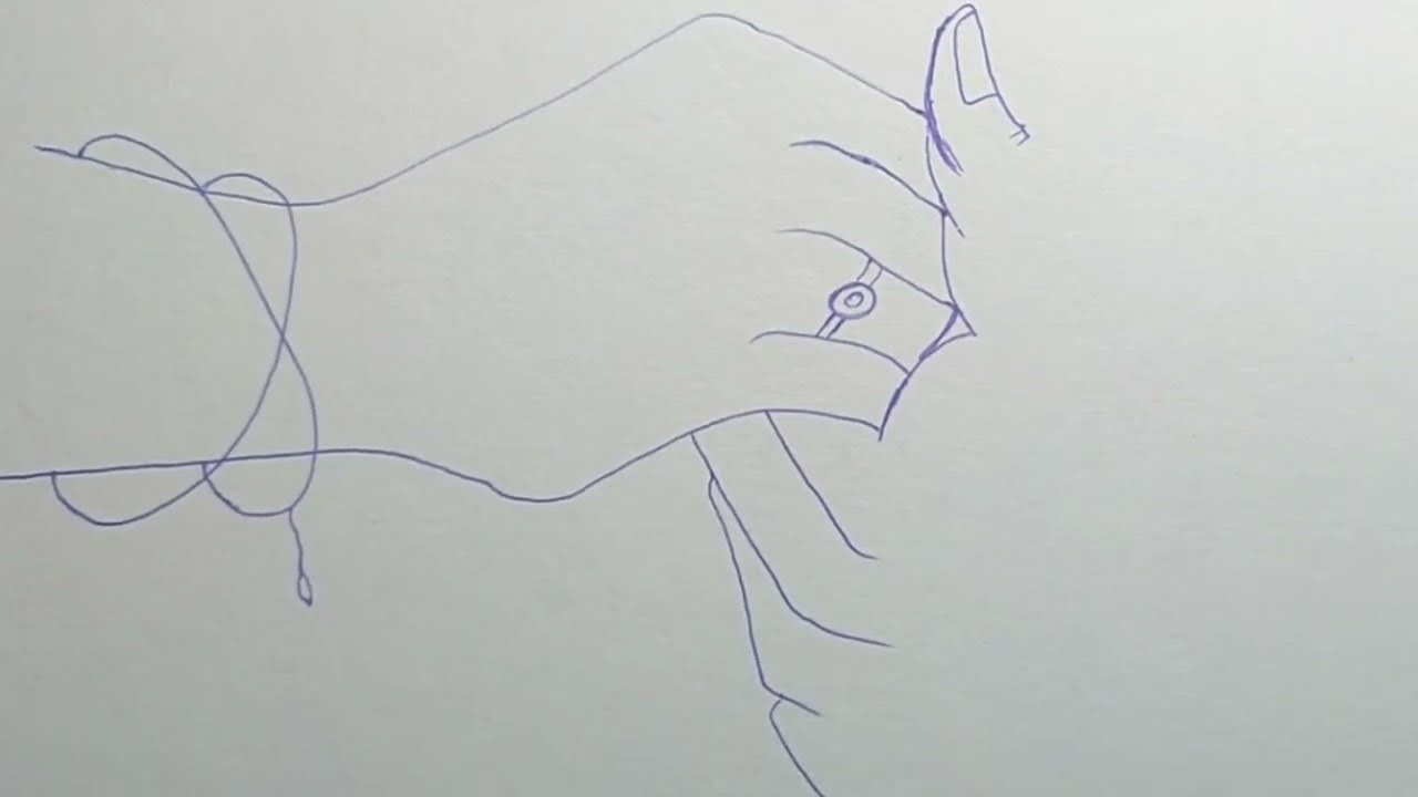 How Drawing Easy Draw Drawing 😱 Hand with different style