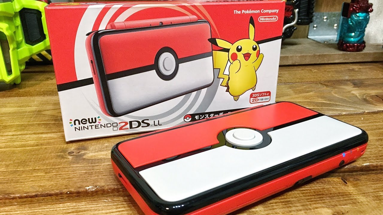 ボールのボタンが押せる!!Newニンテンドー2DSLL モンスターボールエディション 実はポケモン好き!/ New Nintendo 2DSXL Monster Ball Edition review