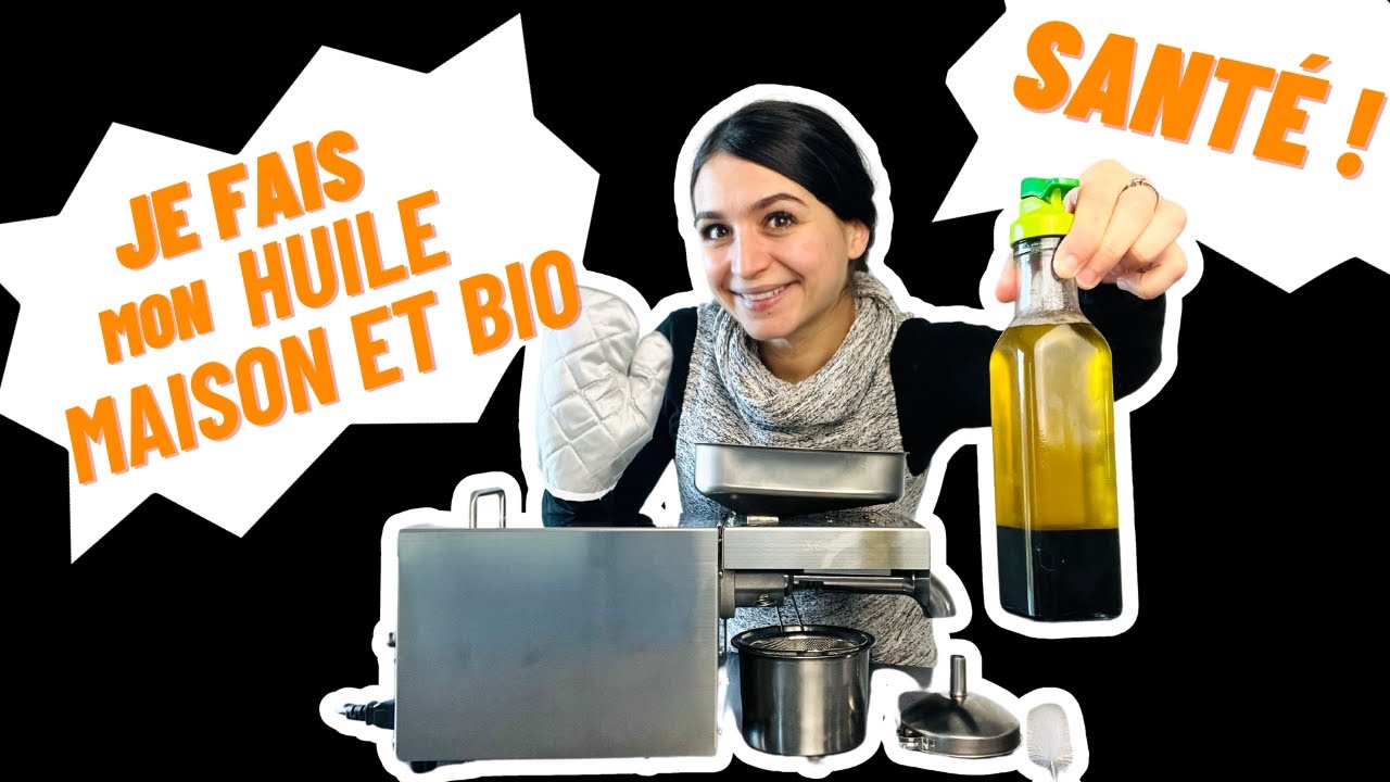 JE FABRIQUE DE L’HUILE 😱 (nigelle à froid) avec la presse à huile VEVOR