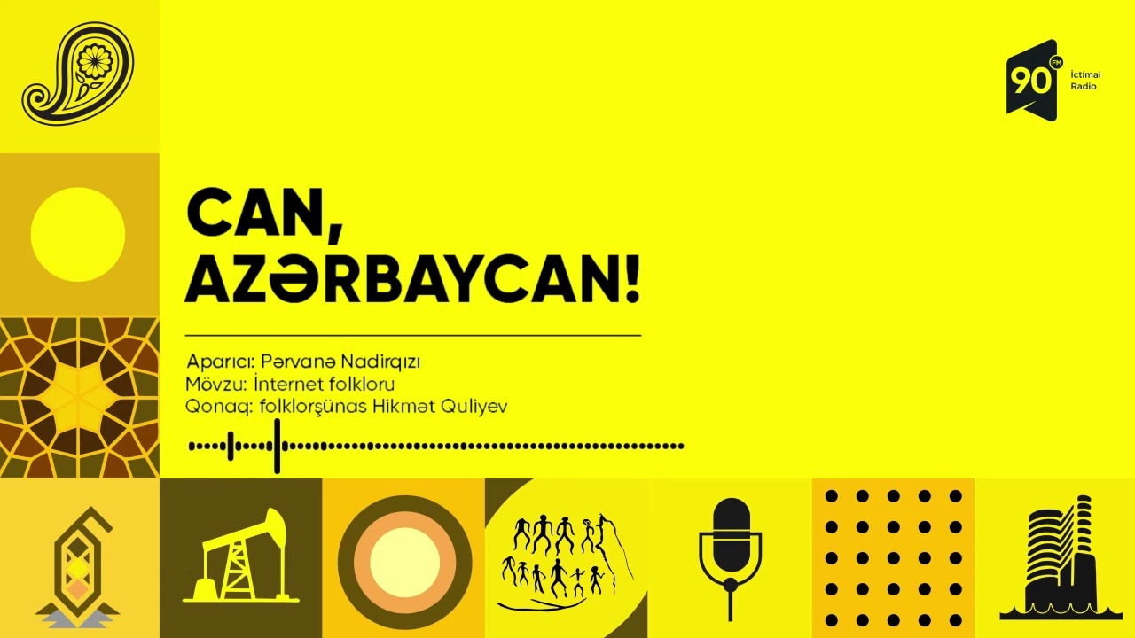 Filologiya elmləri doktoru Hikmət Quliyev İctimai radionun Can, Azərbaycan verilişində 