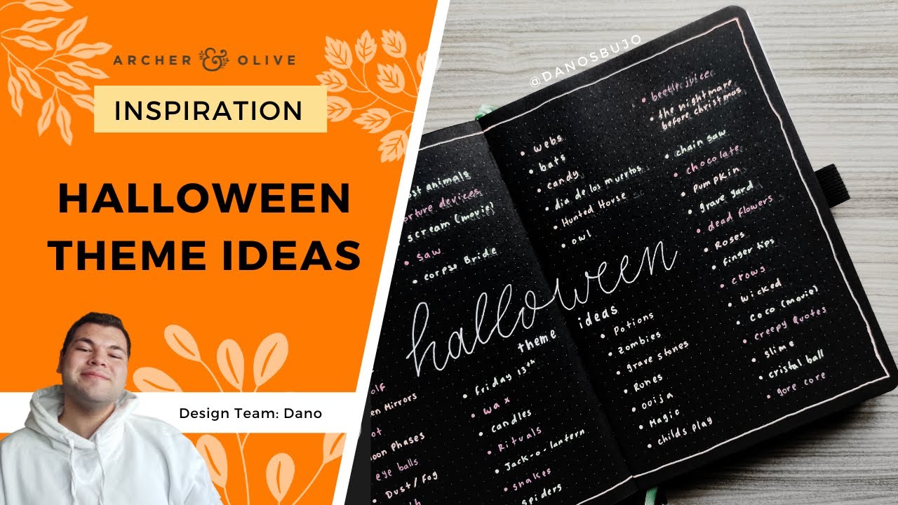 50+ Halloween Bullet Journal Theme Ideas | Halloween Bujo Theme
