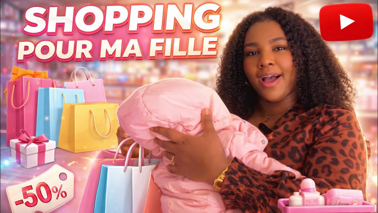 VLOG | SHOPPING POUR MA FILLE Y’A RIEN QUI LUI VA 🛍️ 