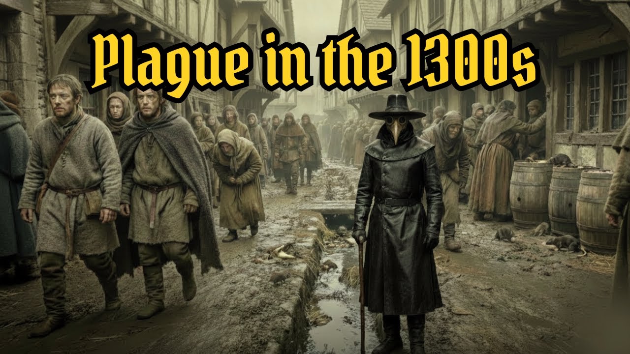 The Horror of the Bubonic Plague in the 1300s (AI Reconstruction)