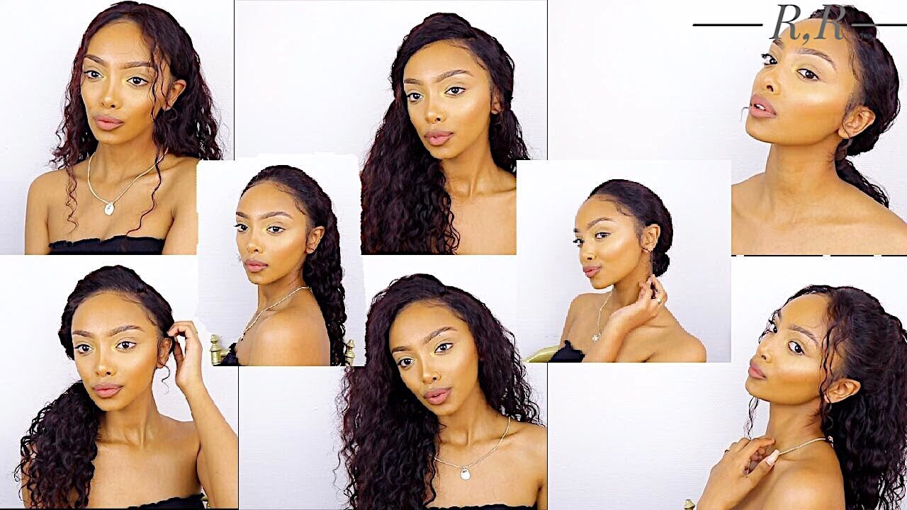 Diffrent Styles for Curly Lace Front Wigs | Diffrent hair Styles | Roro Rack
