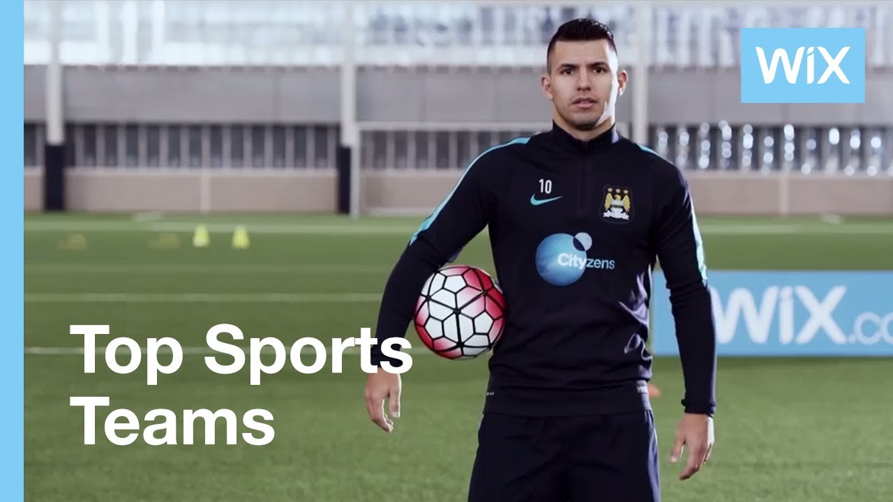 Sergio Ag&uuml;ero Creates His Stunning Website with Wix.com!