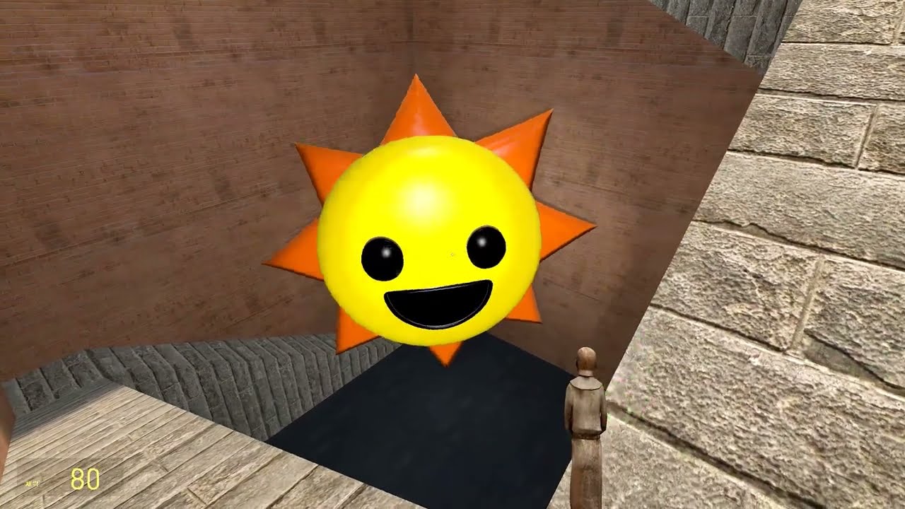 Convert it into stone!🪨🪄 MR.SUN & Horror & Big simon☠️🪨in garrymods 