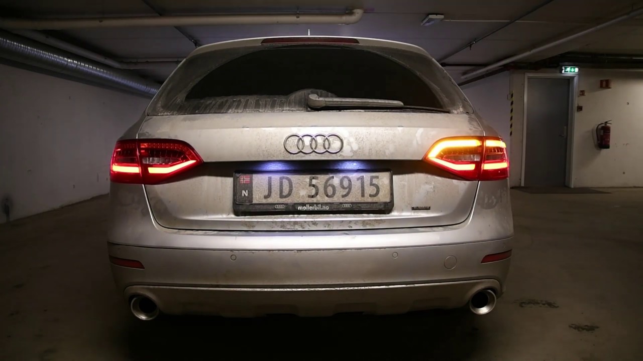 Audi A4 B8 Avant Pre Facelift vs Facelift Taillights