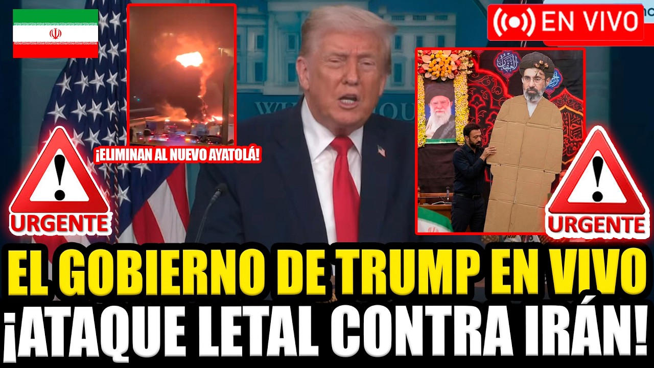 🔴URGENTE EL GOBIERNO DE TRUMP EN VIVO ¡ANUNCIA ATAQUE CONTRA IRÁN! ¡GUERRA TOTAL! | FRAN FIJAP