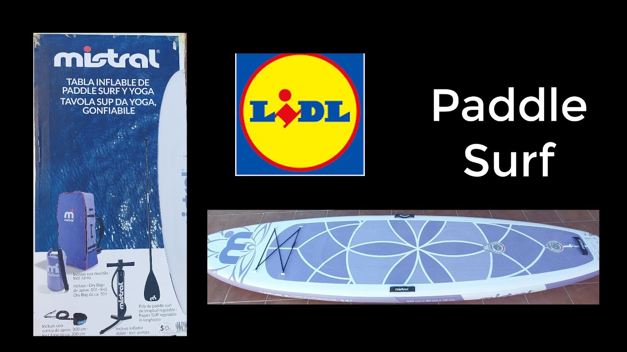 Paddle Yoga Surf Mistral LIDL