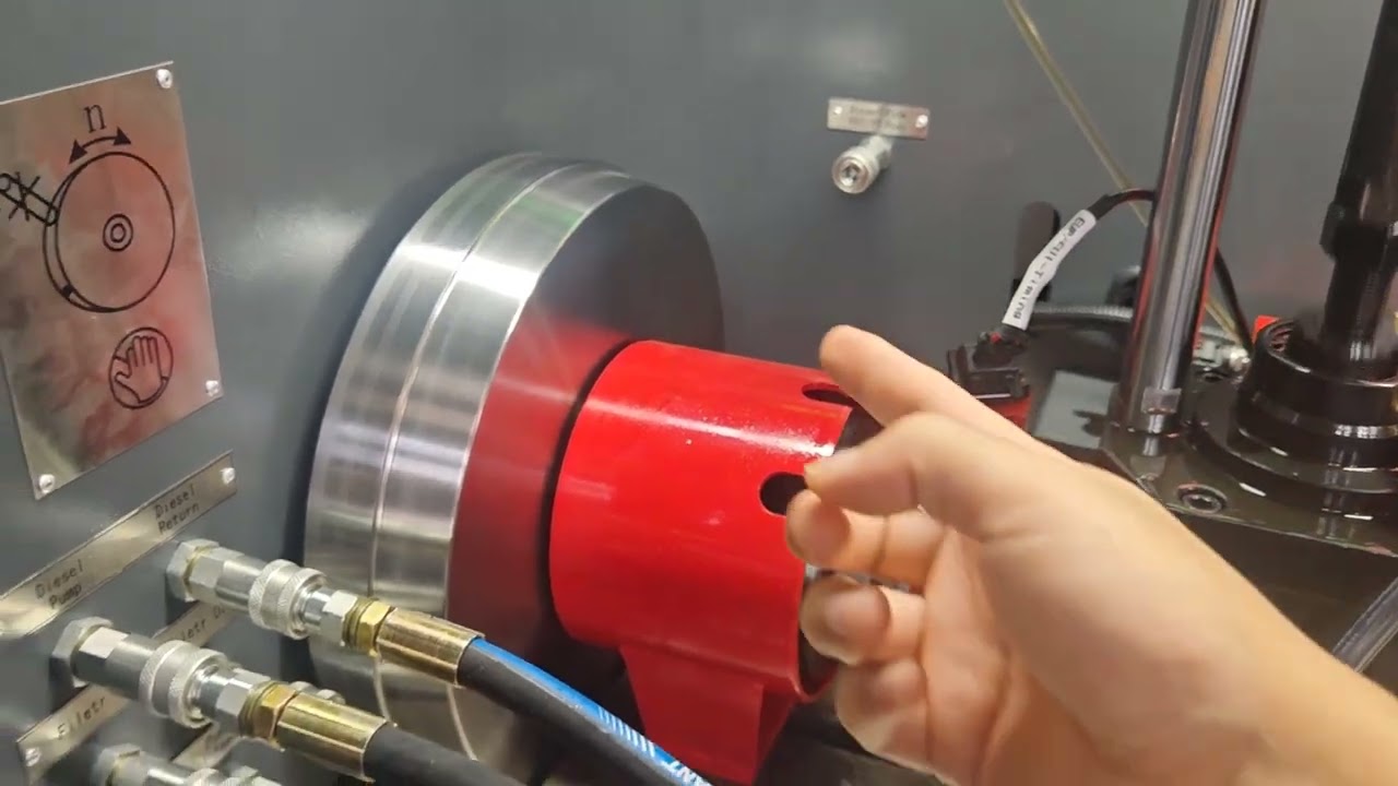 F2P unit pump 1668325 testing on our full function test bench EPS919