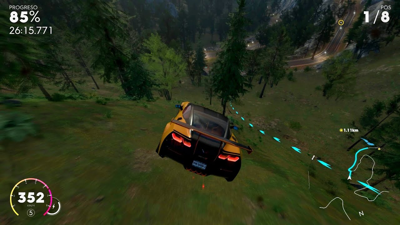 The Crew 2 Nuevo atajo del 82% Asi se toma ahora, ACTUALIZADO