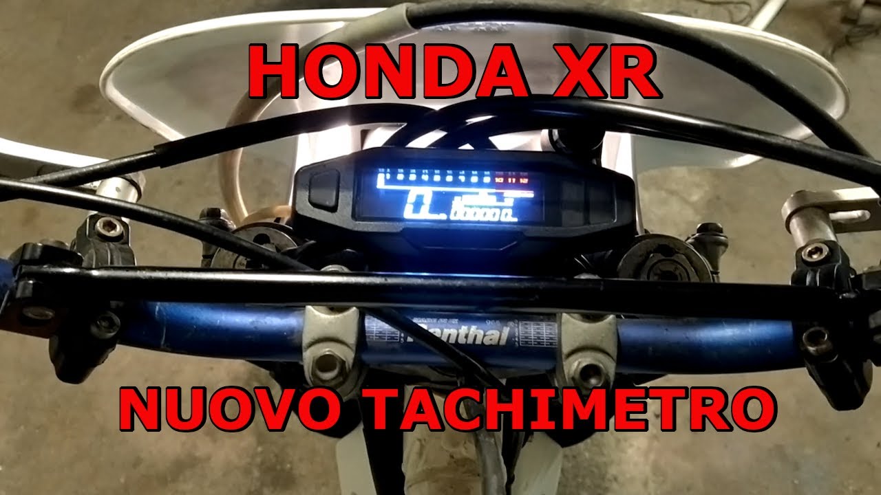 Honda XR - Strumentazione Digitale (Amazon DColor)