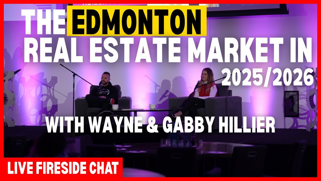 Edmonton Real Estate Market 2025/2026 | REIcon Live Fireside Chat with Wayne & Gabby Hillier