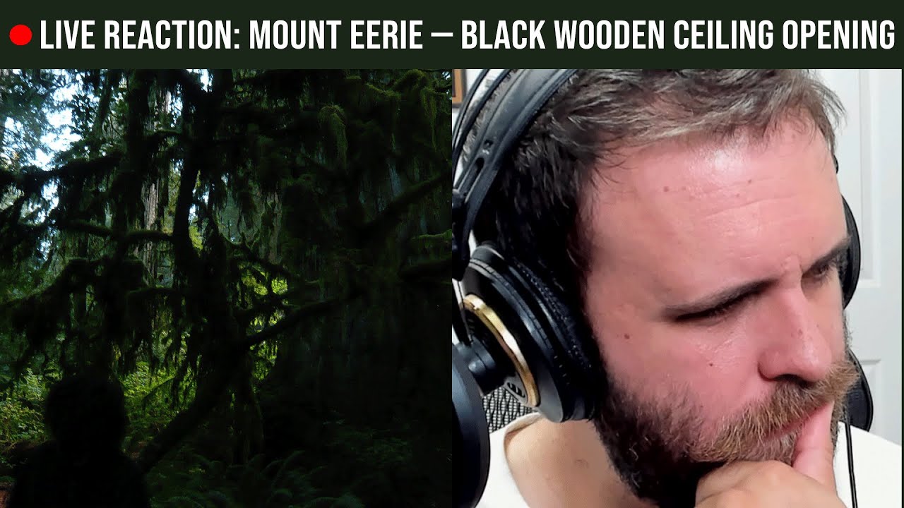 🔴LIVE REACTION: Mount Eerie &mdash; Black Wooden Ceiling Opening