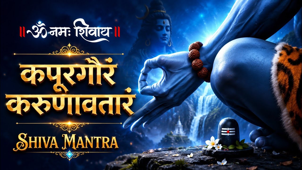 Om Namah Shivaya | Karpur Gauram Karunavtaram | Shiva Mantra | Mahashivratri Special 2026