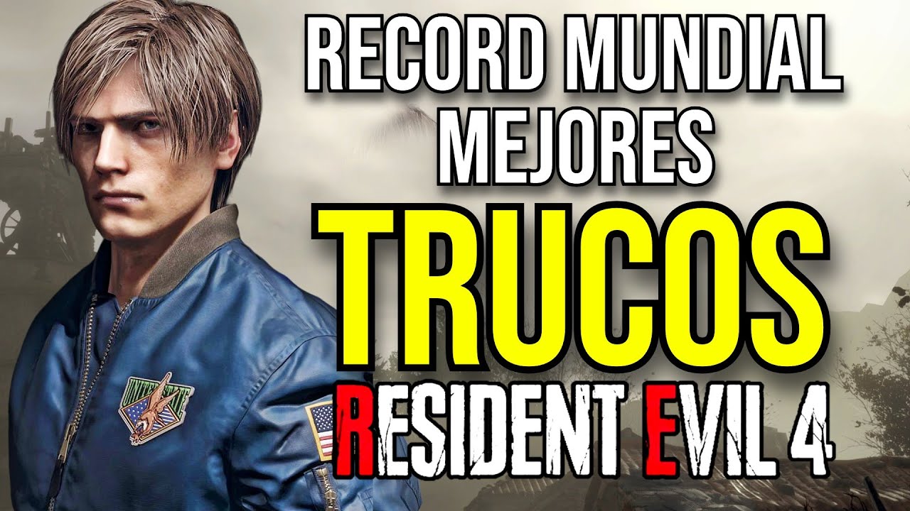 REACCIÓN AL RECORD MUNDIAL  SPEEDRUN RESIDENT EVIL 4 REMAKE (LOS MEJORES TRUCOS Y GLITCHES)