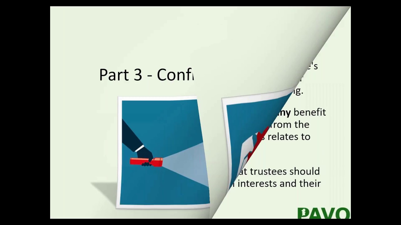 Being a Trustee: Part 3, conflicts of interest