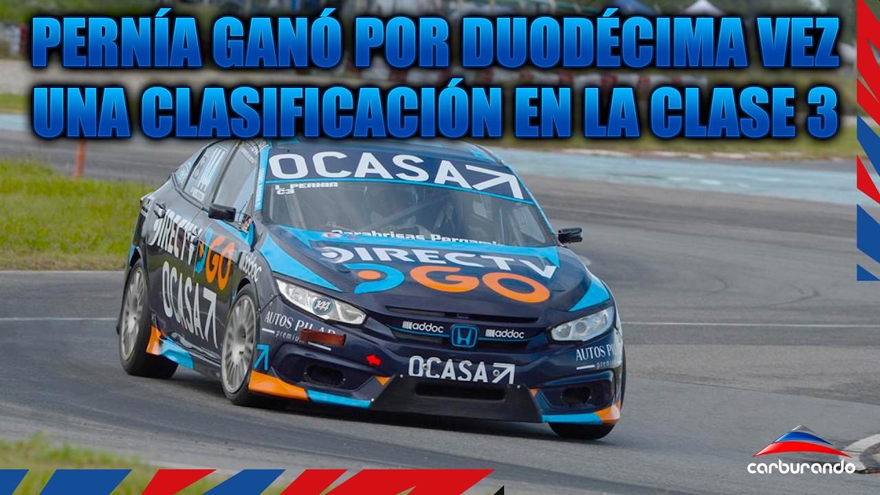 TN APAT | Leonel Pernía se quedó con la pole de la Clase 3 en el Oscar Cabalén