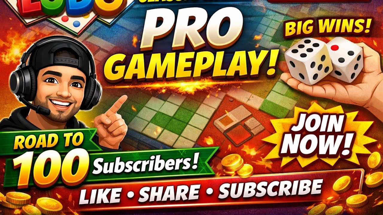Yalla Ludo Live With Friends | Big Win Today 😱 | Subscribe Goal 100