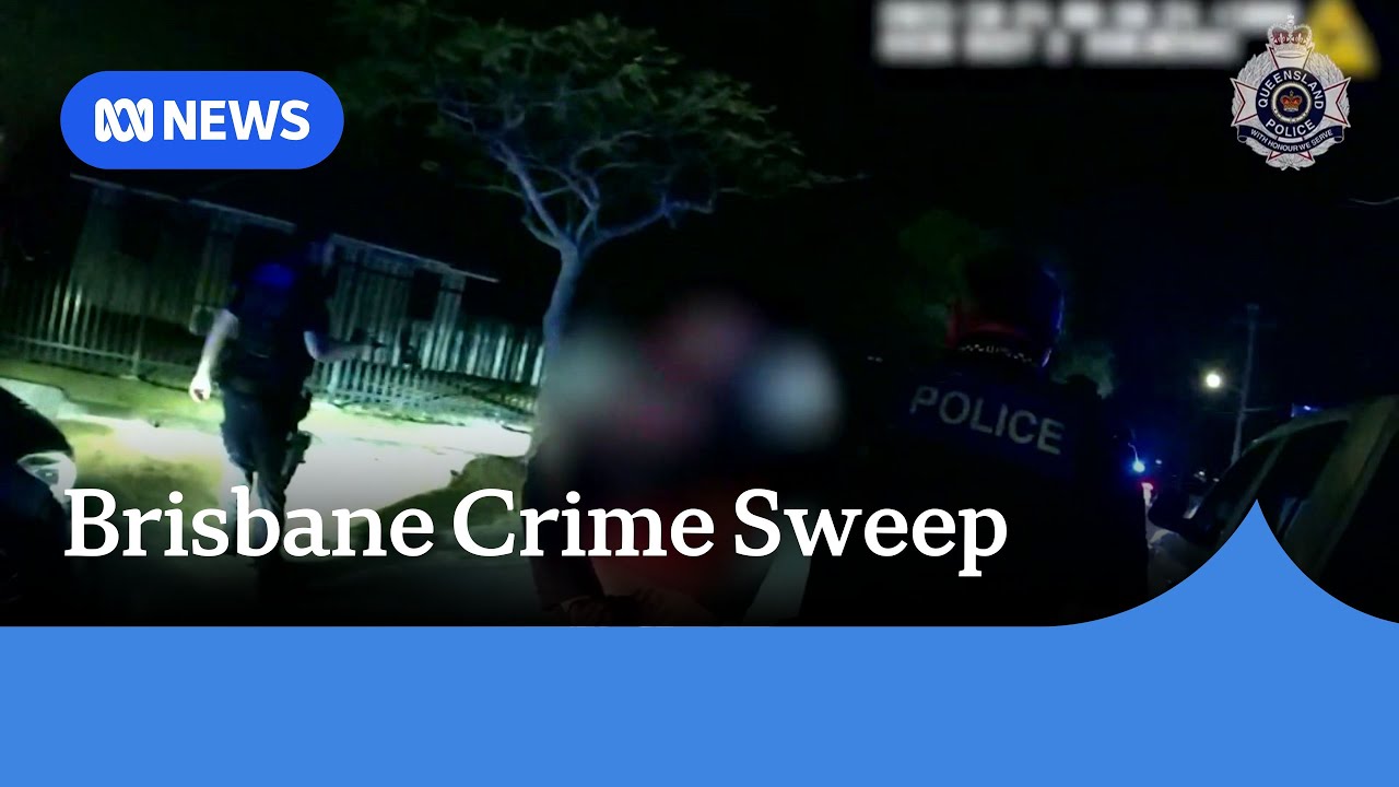 350 people arrested in Brisbane crime crackdown | ABC NEWS