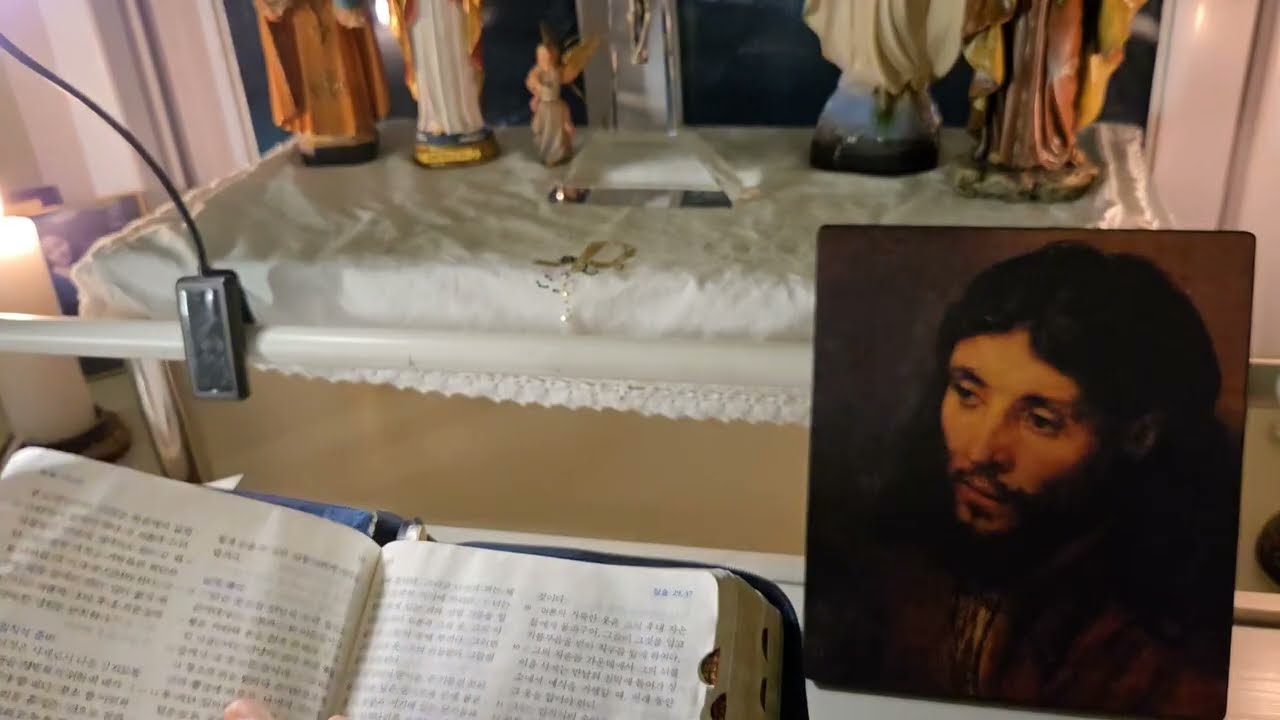 Bible Exodus Chapter 28 Reading Korean catholic 카톨릭 천주교 성경통독 탈출기28장 스테파노 reading by J.stephano