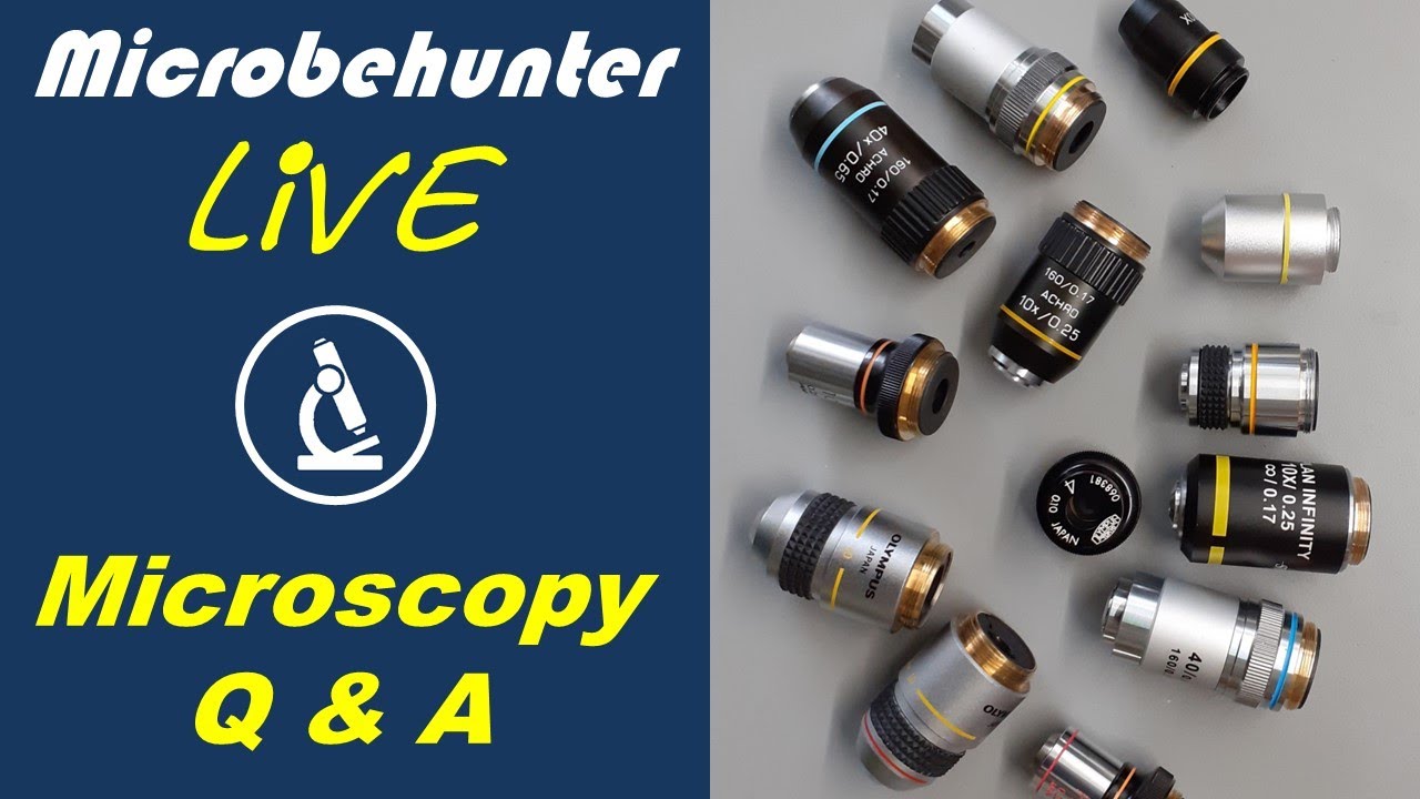 Answering microscopy questions - microscope Q & A