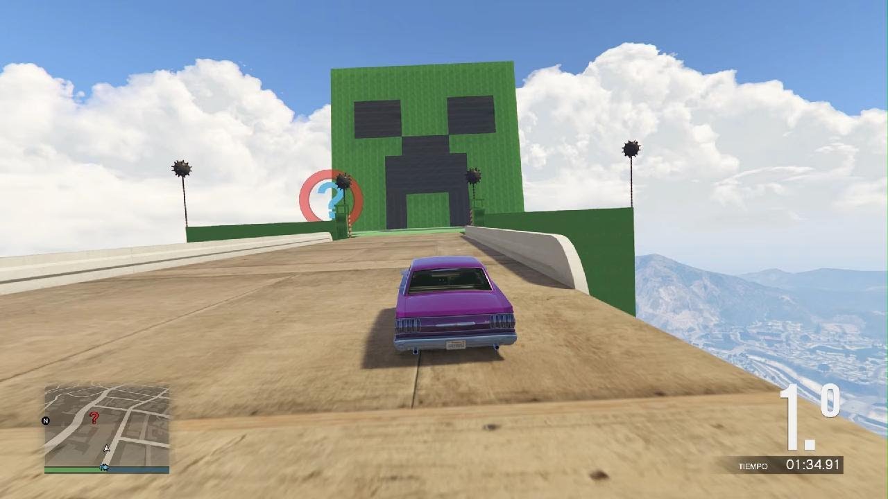 FACE TO FACE RANDOM MINECRAFT GTA V ONLINE