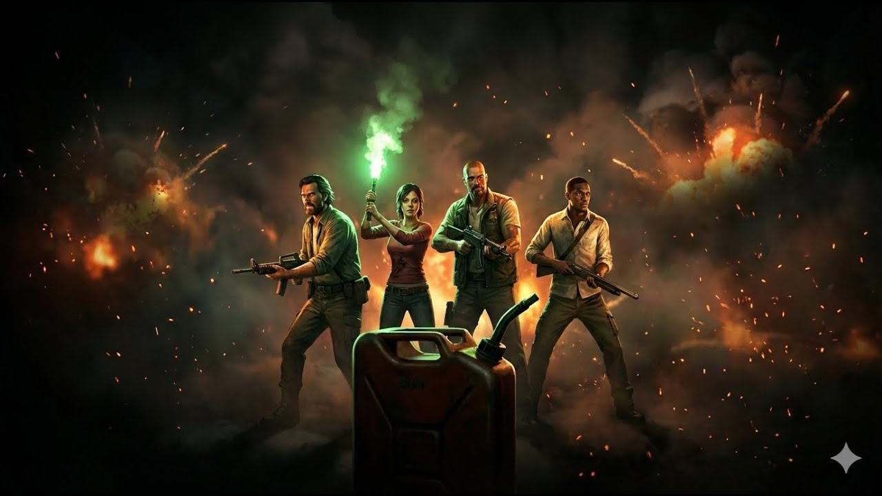 LEFT 4 DEAD 2 una masacre mas