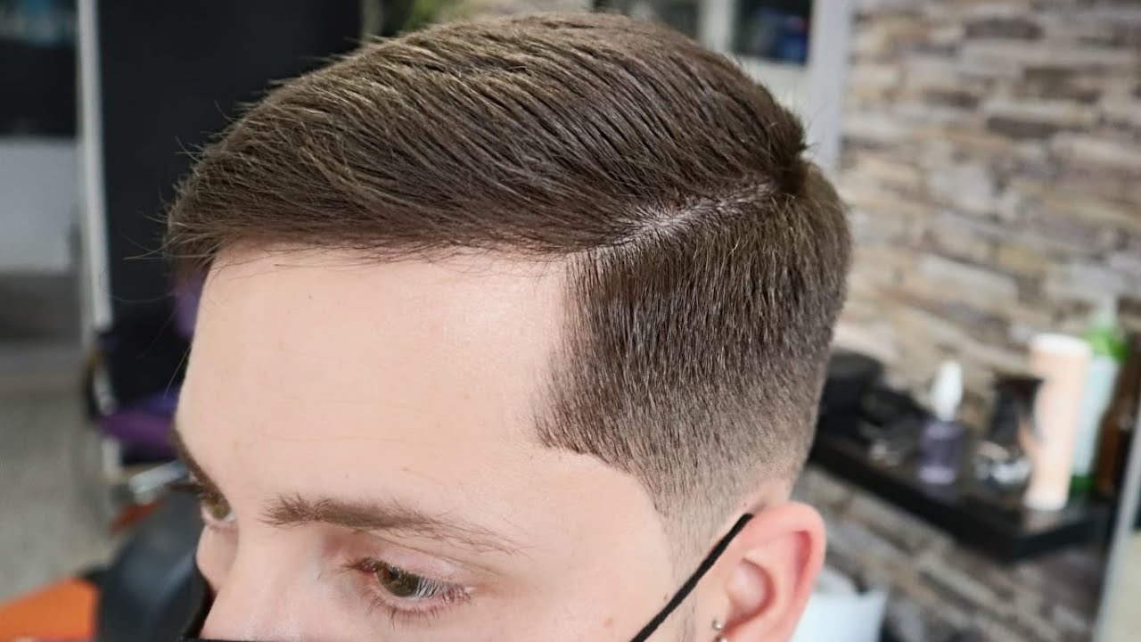 ASMR HAIRCUT - Classic European cut FADE # 0.5 - Barber tutorial 💈