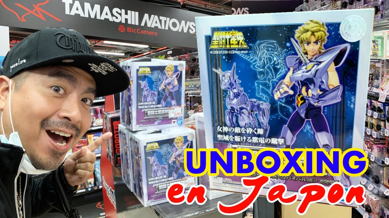 JABU UNICORNIO MYTH CLOTH SAINT SEIYA CACERIA Y UNBOXING EN JAPON AKIHABARA